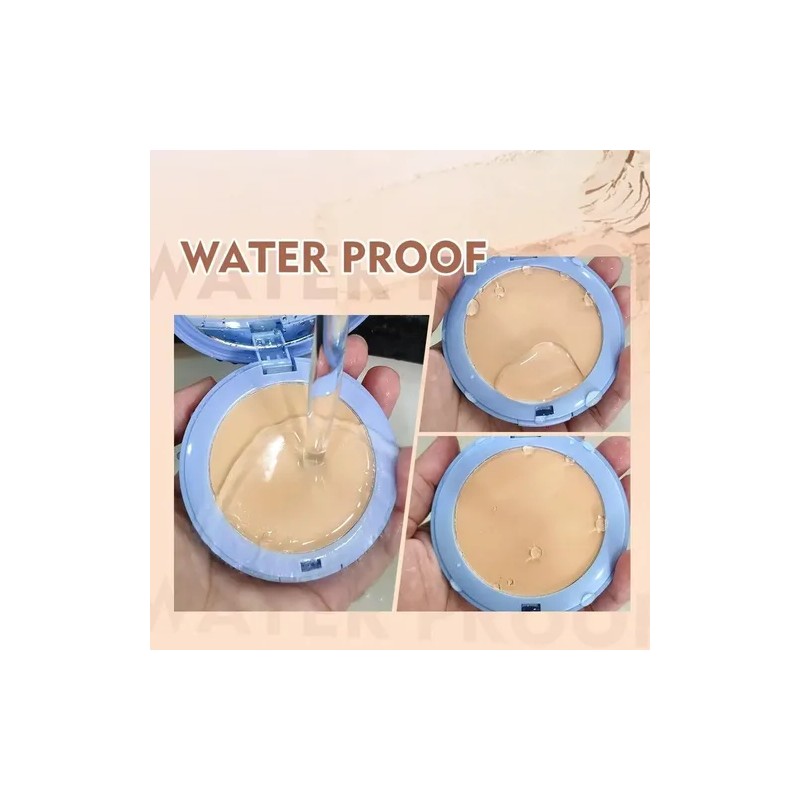Base De Maquillaje Polvo Compacto Fijador Matte
