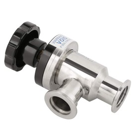 Air Admittance Valve,Honey Gate,Air Admittance Valve,KF25 304 Bellow Isolation Valve High Vacuum Manual Right Angle Corrugated Tube Shaft Seal 5.5 x 2.7in