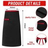 JcHrmers 5 Pcs Hibachi Chef Costume Accessories Japanese Teppanyaki Tall