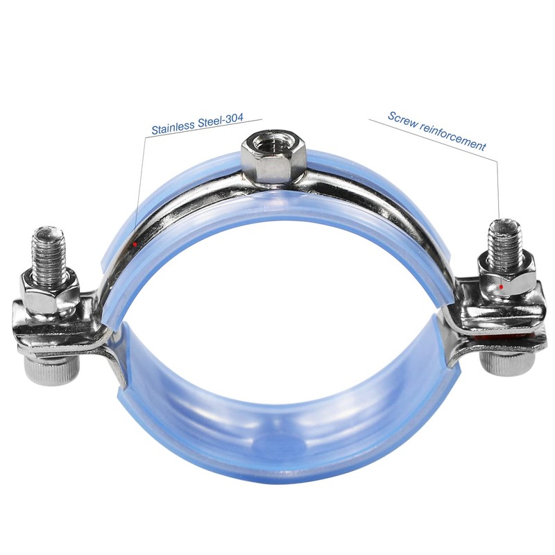 AKIHISA 32-34mm Range Split Ring Hanger,2 PCS Adjustable Wall Mount