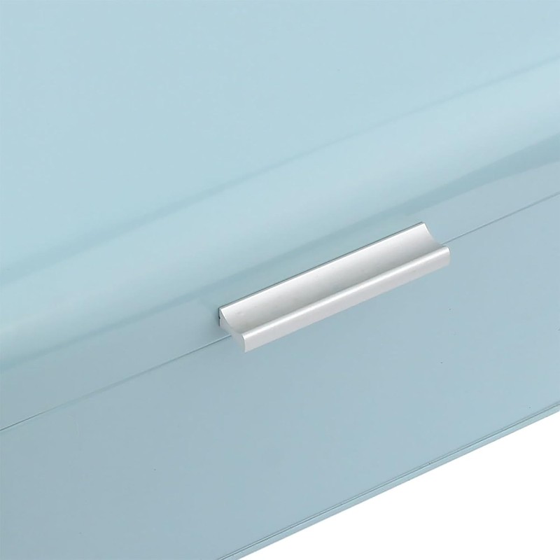 Buachois Large Bread Box,Iron Bread Box with Lid,Metal Bread Storage