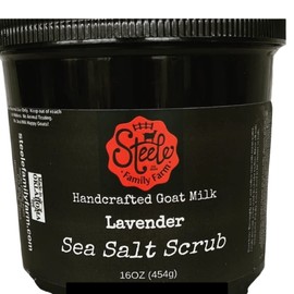 Sea Salt Scrub (Goatmeal Honey)