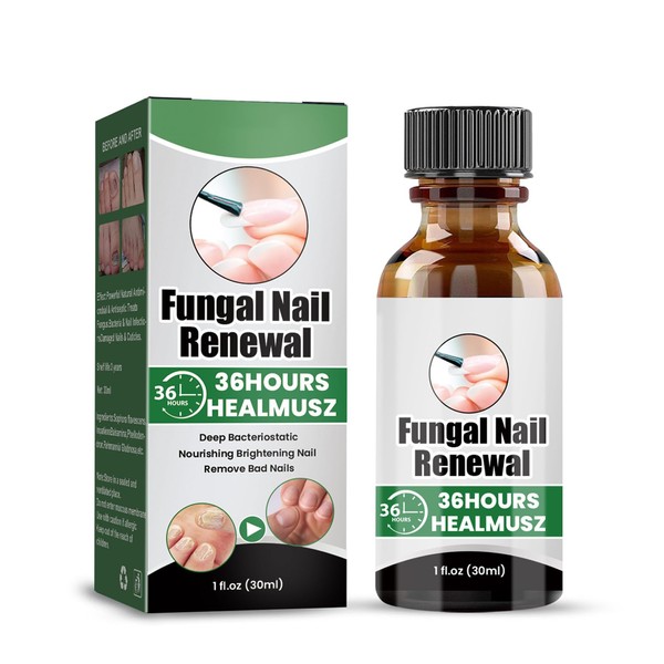 Fungal Nail Serum for Toenails Extra Strong, Nail Fungus Serum for Toenail, Finger and Toe Nail Fungal Serum, Fix Renew Damaged, Broken Nails, Nail Strengthener