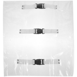 HOMSFOU Foot Pads, Toe Protective Cover for Dental Chairs with Elastic Bands, Door Mat Cushion, Transparent Protection for Dental Practice