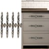 4 Sets Bronze Round Handles Cabinet Single Hole Pulls Furniture