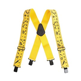 kwb Hosenträger, elastisch, Länge 100 cm, Breite 5,1 cm maßbandträger, hosenträger herren, Länge nach Dehnung: 160 cm