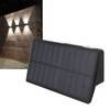 Solar Outdoor Wall Lights IP65 Waterproof Double Headed Solar Wall