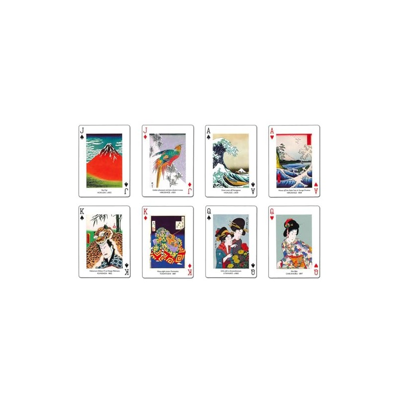 Japanese Print Playing Cards Japanese Prints Playing Cards