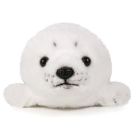 Ice King Bear Baby Seal Stuffed Animal Plush Toy White 10 Inches