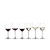Riedel Fatto A Mano Riesling/Zinfandel Wine Glass, Pink