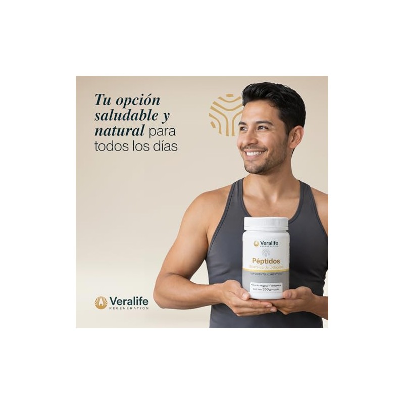 Veralife Suplemento Alimenticio Peptidos Bioactivos Colageno 330 Nutricional Colágeno Multivitaminico