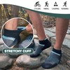 Anlisim Merino Wool Ankle Hiking Socks Compression Warm Thermal Winter