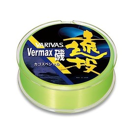 VARIVAS Nylon Line VARIVAS Barmax Shore, Long Cast, Cage Special 218.9 yd (200 m) No. 7, 26.5 lb (12.0 kg) Fine Yellow