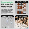 Lightweight Hammer for Home Project, Small Hammer for Jewelry Making,