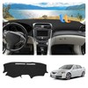 FIILINES Dash Cover for 2004-2008 Acura TL, Dashboard Mat Accessories