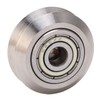 13PCS V Pulley Wheel Stainless Steel Printer Round Wheel Roller