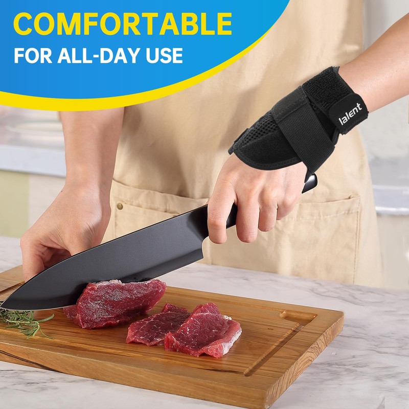 Lalent Wrist Thumb Support Brace Right Left Hand with 3