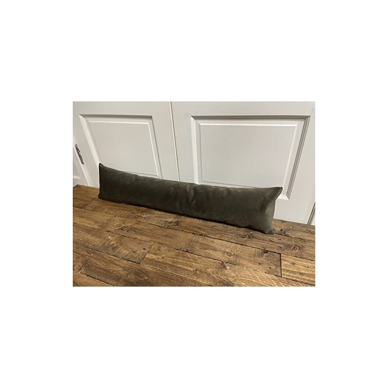 Classic Home Store Draught Excluder Luxury Brown Thick Soft Plush