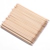 Borogo 110 PCS Orange Wood Nail Sticks & Professional Double