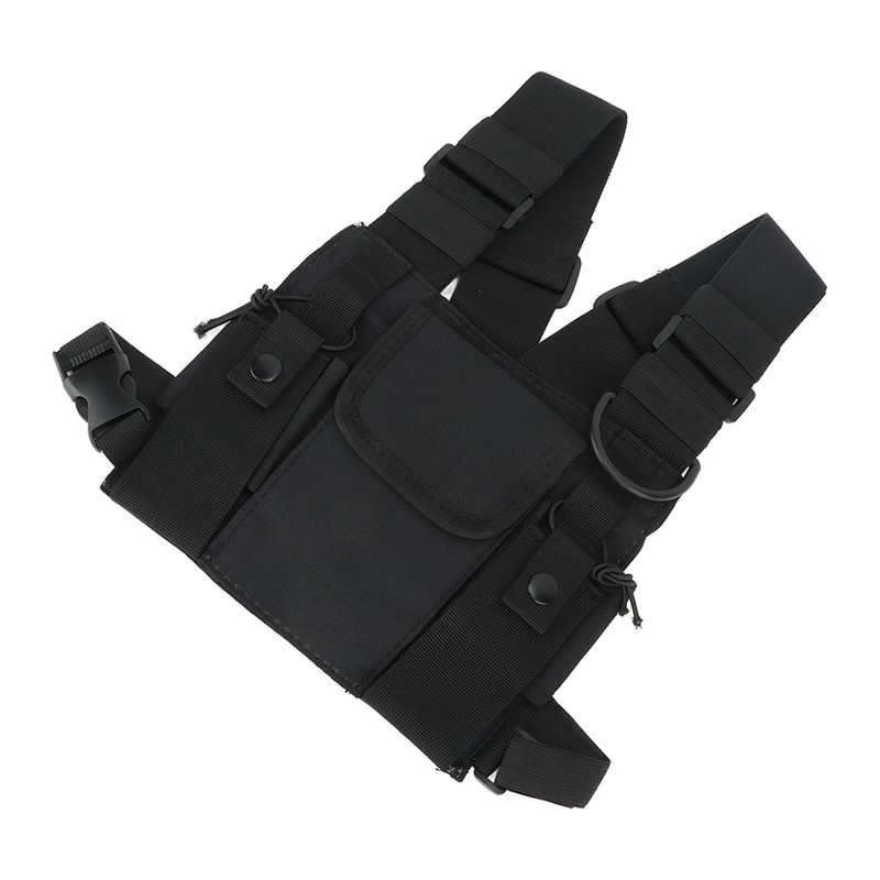 Multifunctional Chest Pack Front Chest Backpack Running Vest Bag for