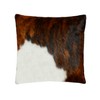 NGF Geniune Cowhide Cushion Pillow Covers -Tricolor Leather Hair on