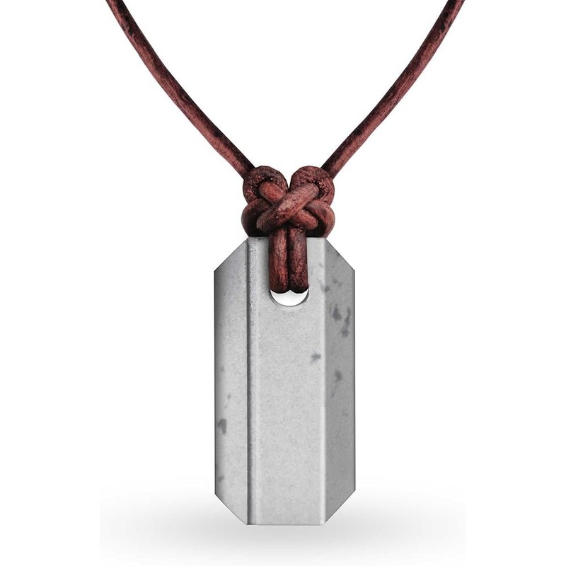 Wazoo Viking Spark™ | Whetstone Sharpener & Fire Starter Necklace