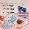 YT1F New AC Universal Remote Control for Gree Airlux Trane