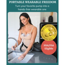 Wearable Breast Milk Collection Cups - Works with Baby Buddha, Legendairy Milk, Spectra, Imani, Zomee, Freemie (24mm)