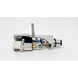 Silver Headshell, mount, AT3600 cartridge and Conical stylus, needle for Pioneer PL10, PL12D, PL12AC, PL15, PL15R, PL31D, PL41, PL50, PL71, SPL100