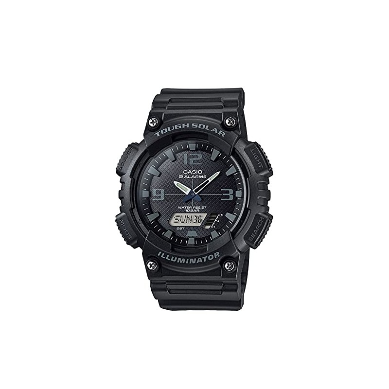 Casio Collection Watch Casio 【Domestic Regular Product】AQ-S810, Black, 1 piece,