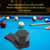 Billiard Chalk Holder Aluminum Alloy Magnetic Hexagonal Portable Pool Cue