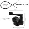 7/8'' 22mm Thumb Throttle Kit with Throttle Cable,Aluminum Motorcycle/Mini Bike