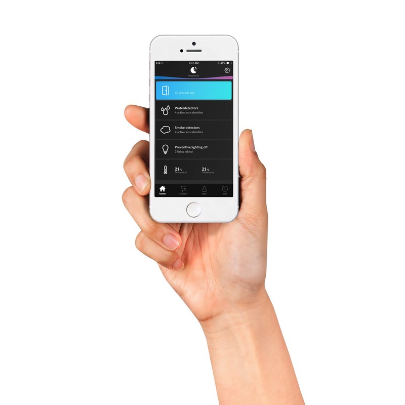 Smartwares Smart Home Pro | Funk Alarm Set inklusive Basistation,