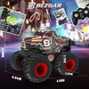 BEZGAR Monster Truck Toys - Remote Control Monster Truck with