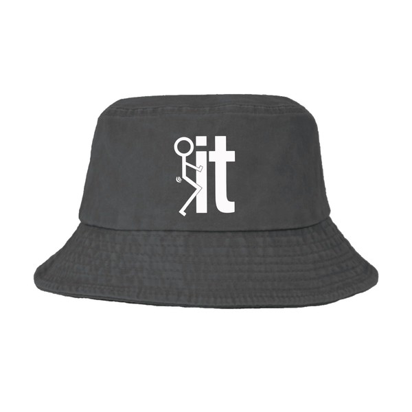 Generic FCK it Bucket Hats Bucket Hats Packable Women Hats