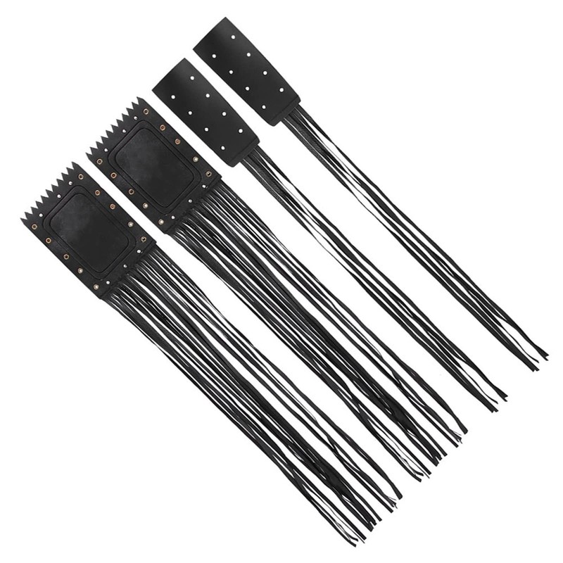 Qqmora Motorcycle Handlebar Tassel Cover Fashionable Fringe Style Design Soft