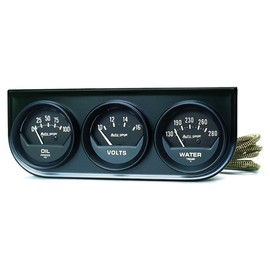 Auto Meter 2348 2IN BLACK MECH.GAUGE PNL