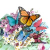 FeinKulturia Pop Up Card 3D Butterfly Greeting Card Birthday Card