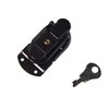 Drawbolt Closure Latch for Guitar Case with lock,6429B Black