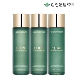 Kim Jeong-moon Aloe Cure Soothing Toner x 2 + Emulsion x 1 1006779 / 김정문알로에 큐어 수딩 토너 2개+에멀젼 1개 1006779