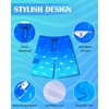 OlyPegic Mens Swim Trunks 9 Inch Quick Dry Board Shorts