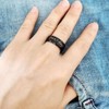 AONEW Lock Key Couple Ring Love Always Matching Promise Wedding