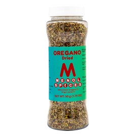 Menol Spices Oregano - 50g in shaker bottle - gourmet quality