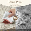 PureCozy 8x10 Washable Neutral Area Rug Living Room Beige Vintage