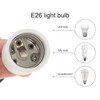 RTNLIT Ceramic E26 Light Socket, Standard Medium Base Screw Socket,