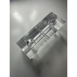 Generic 1/2” Clear Softwashing Manifold 2 Port