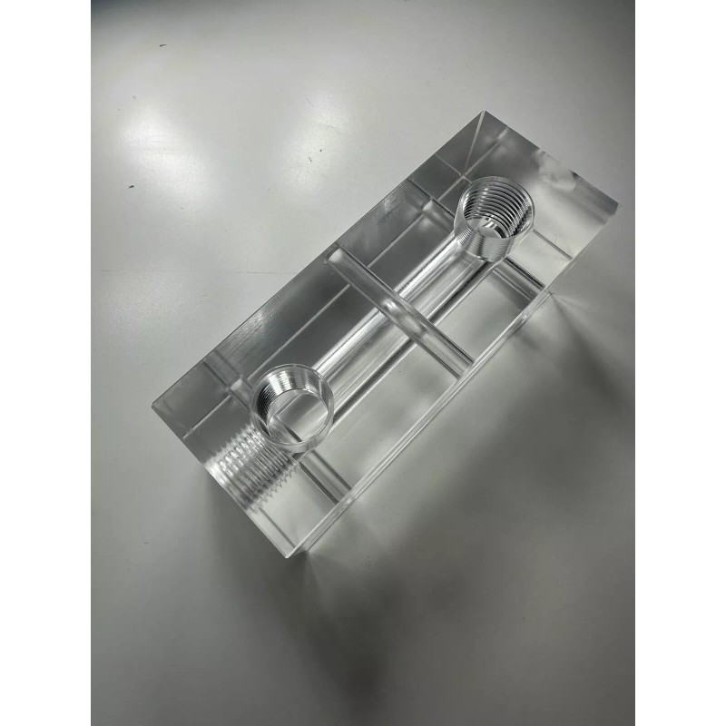 Generic 1/2” Clear Softwashing Manifold 2 Port