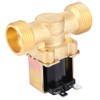 G3/4 Inches Normally Closed Brass Electric Solenoid Valve Male Thread