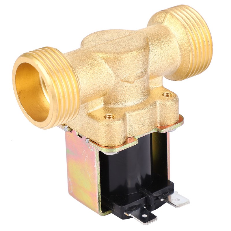 G3/4 Inches Normally Closed Brass Electric Solenoid Valve Male Thread
