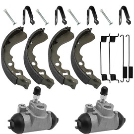 M MATI Front Brake Wheel Cylinders Shoes for Kawasaki Mule 500 520 550 KAF300 43092-1057 41047-1051